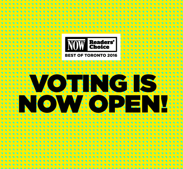 NOW Readers Choice Award 20i6 The Great Hall